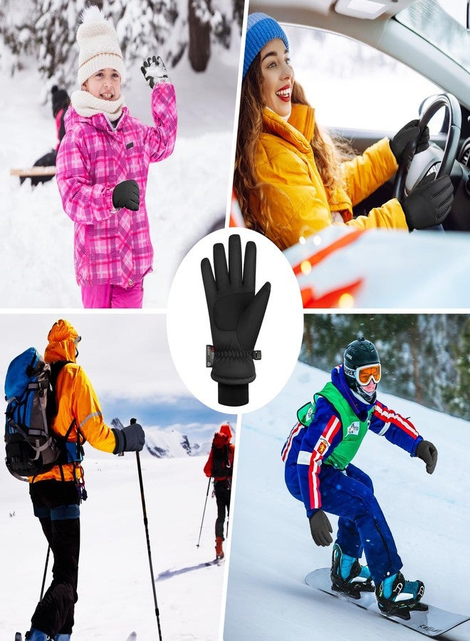Odtmger Winter Gloves,3M Thinsulate Snow Gloves Ski Waterproof Warm Cold Weather Gloves -Cycling Running Driving - Image 5